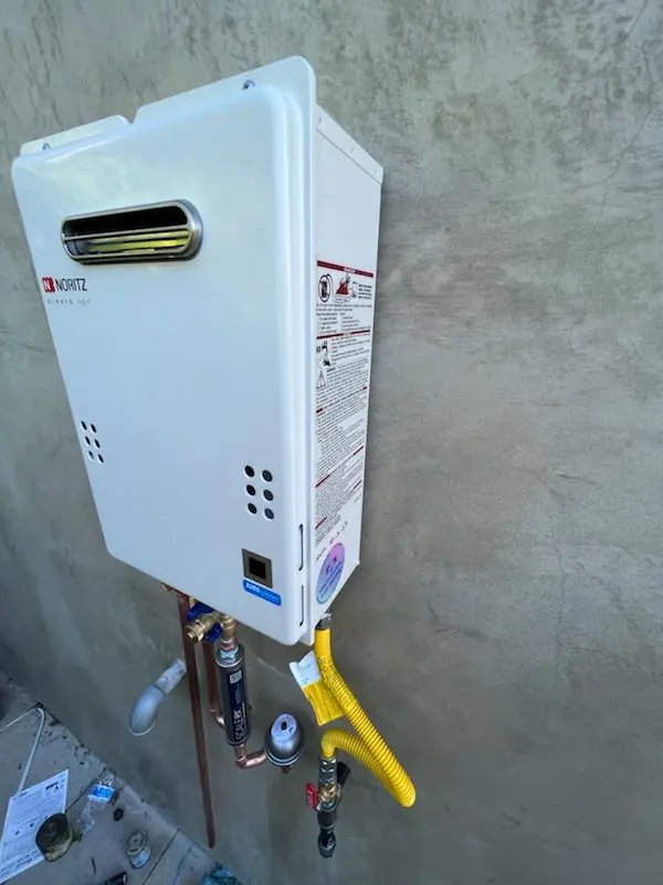 Tankless water heater installation for Saddle Club Estates homes