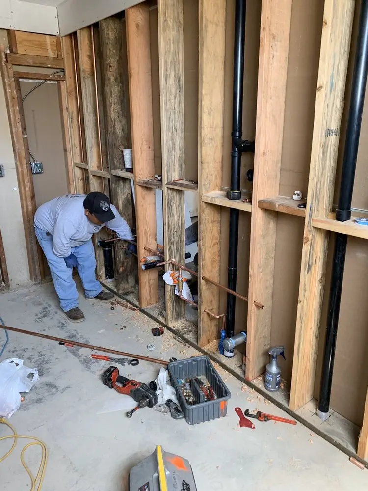 Commercial rough-in plumbing for Gas Line Repair in Saddle Club Estates